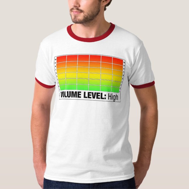T-shirt Haute de niveau de volume (Devant)