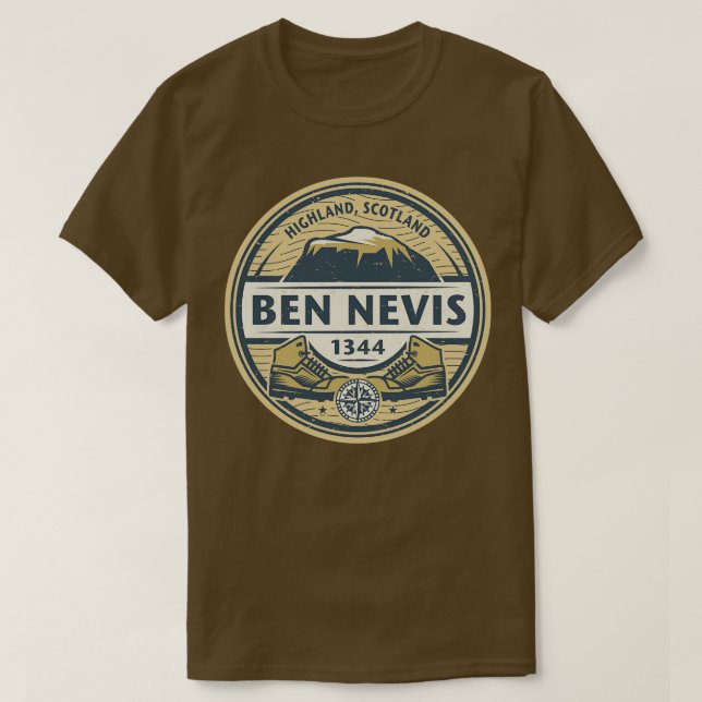 T-shirt Haute-Écosse de Ben Nevis (Design devant)