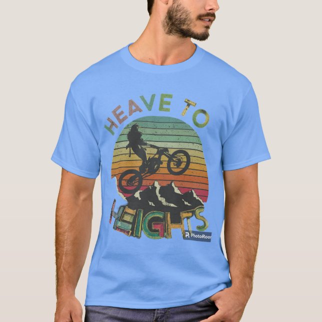 T-shirt "Hauteur à hauteur" (Devant)