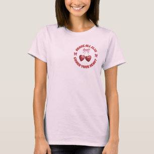T-shirt Hauteur des cerises - Tee esthétique rose mignonne
