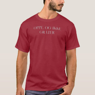T-shirt Hauteur et non pleure - Optique, og ikke gråter