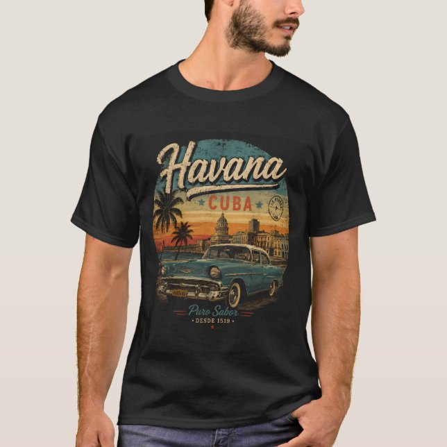 T-shirt Havan, Cuba (Devant)