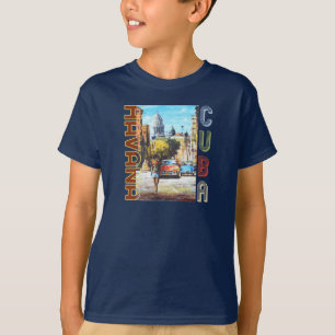 T-shirt Havana Cuba Art - Capitale nationale