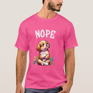 T-shirt Havanais Drôle Citation Nope Lazy Pet Pour Amoureu