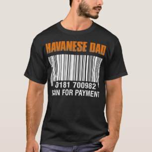 T-shirt Havanais Papa Recherche Le Paiement Drôle Fête des