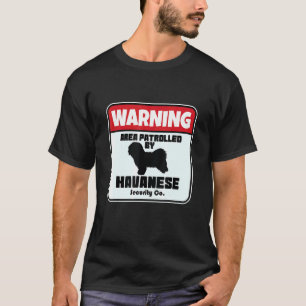 T-shirt Havanais Sécurité Havanais Propriétaire de chien C