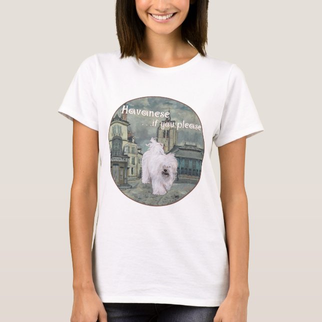 T-shirt Havanais s'il vous plaît (Devant)