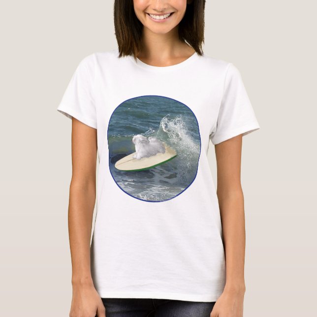 T-shirt Havanais surfer Dude (Devant)