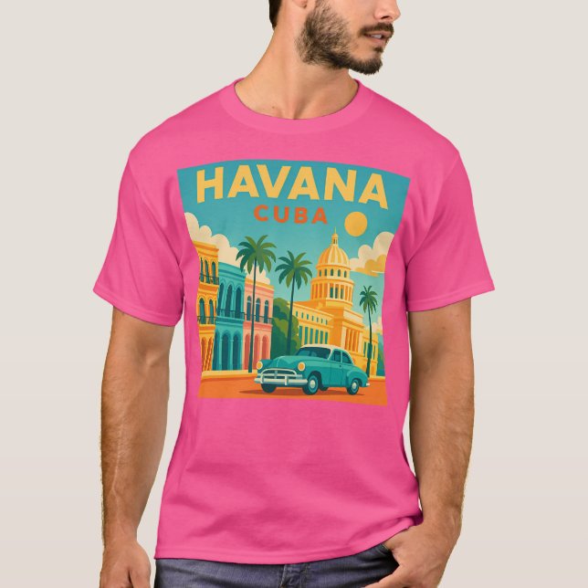 T-shirt Havane Cuba (Devant)