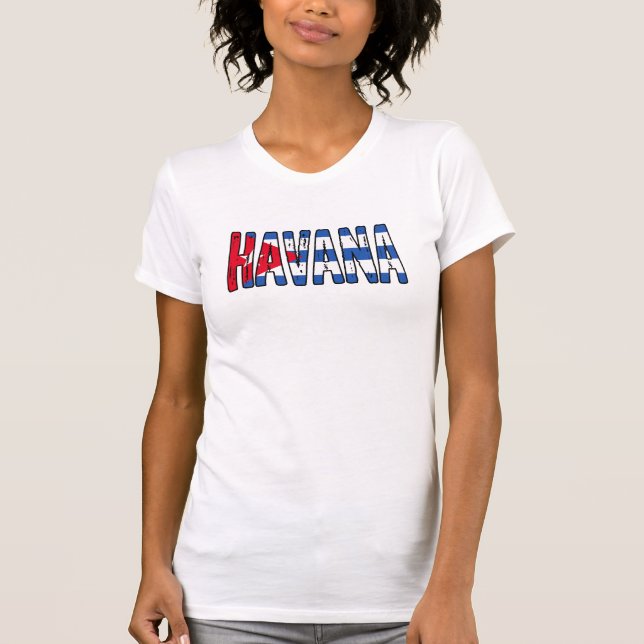 T-shirt Havane Cuba (Devant)
