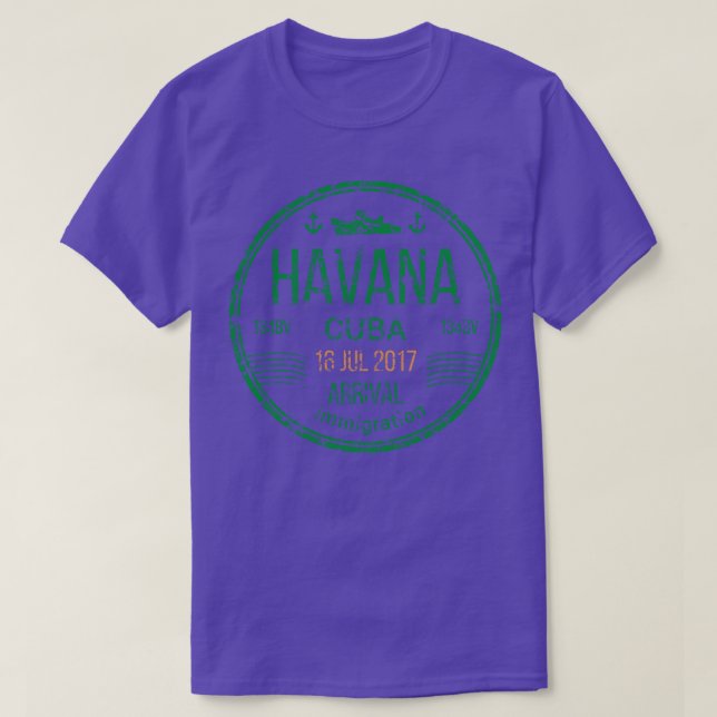 T-shirt Havane Cuba (Design devant)
