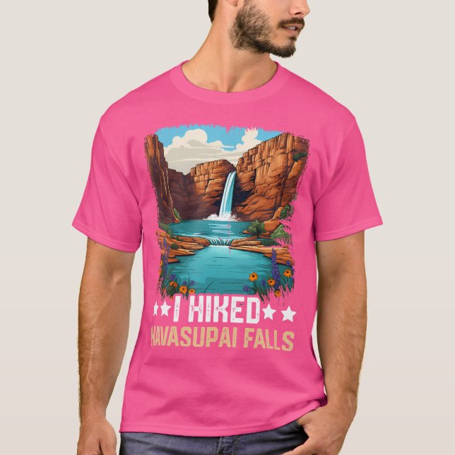 T-shirt Havasu Falls Grand Canyon Arizona Randonnée Campin (Devant)