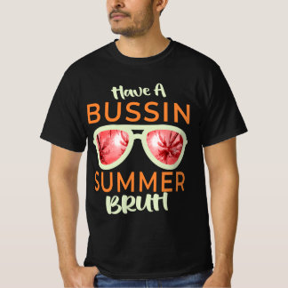 T-shirt Have A Bussin Summer Bruh Last Day Of School Mens
