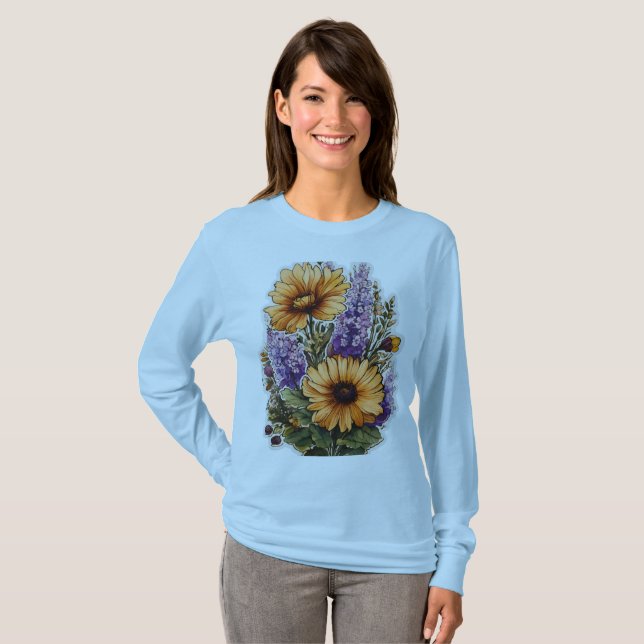 T-shirt Havre floral (Devant entier)