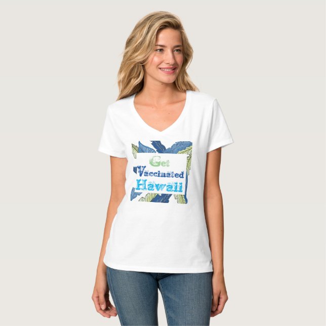 T-shirt Hawaï (Devant entier)