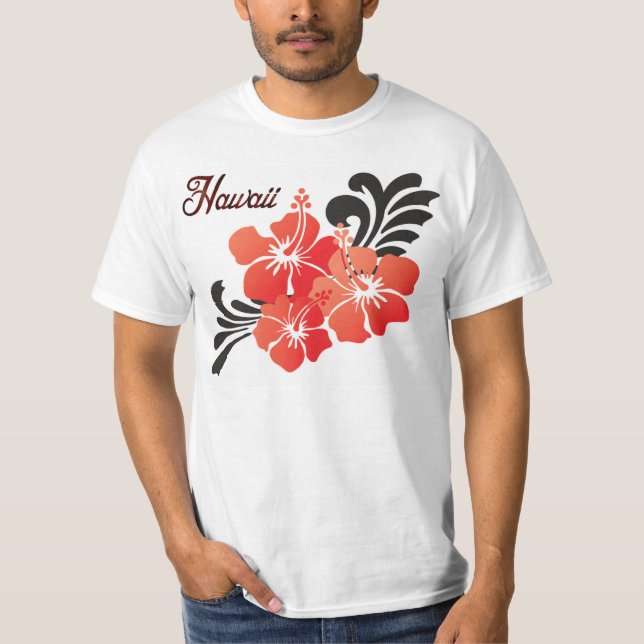 T-shirt Hawaï Flowers (Devant)