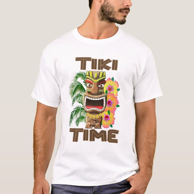 T-shirt Hawaï Luau Tiki (Devant)