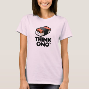 T-shirt Hawaï pensent le Spam Musubi d'Ono