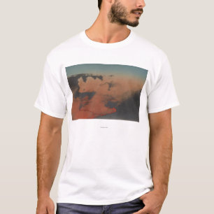 T-shirt Hawaï - vue de volcan de Kilauea dans l'ha