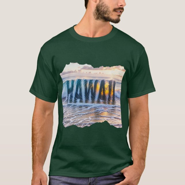 T-shirt HAWAII 24 15 Surdimensionné (Devant)
