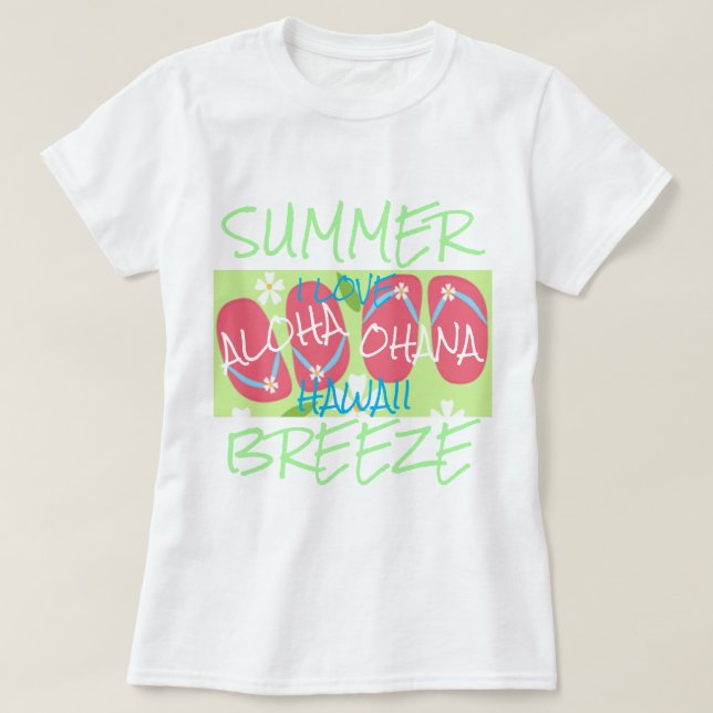 T-shirt Hawaii Aloha Collection (Design devant)