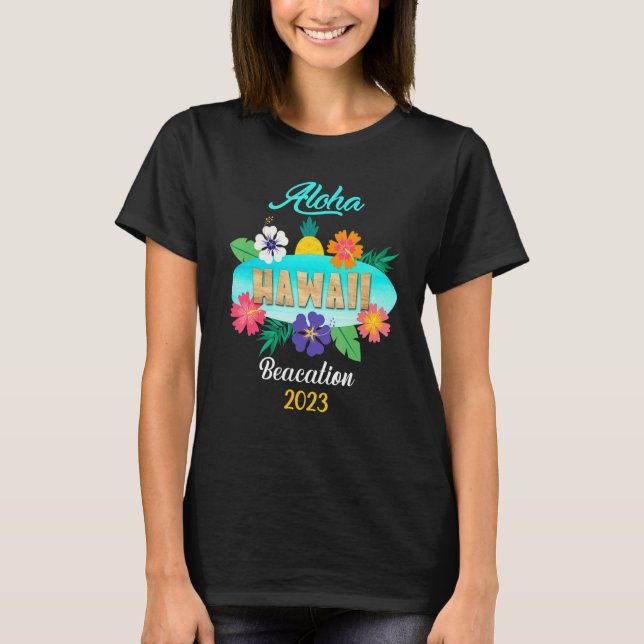 T-shirt Hawaii Aloha Hawaiian Family Trip 2023_18 (Devant)
