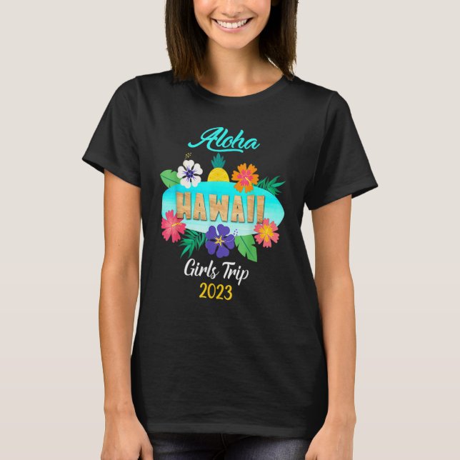 T-shirt Hawaii Aloha Hawaiian Family Trip 2023_4 (Devant)