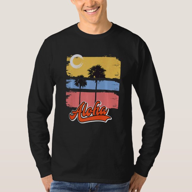 T-shirt Hawaii Aloha Hibiscus Hawaii Party (Devant)