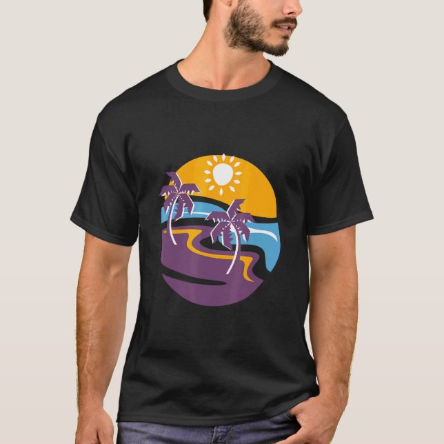 T-shirt Hawaii Aloha Sun Hawaii Party (Devant)
