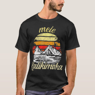 T-shirt Hawaii Christmas Mele Kalikimaka Vintage hawaïen
