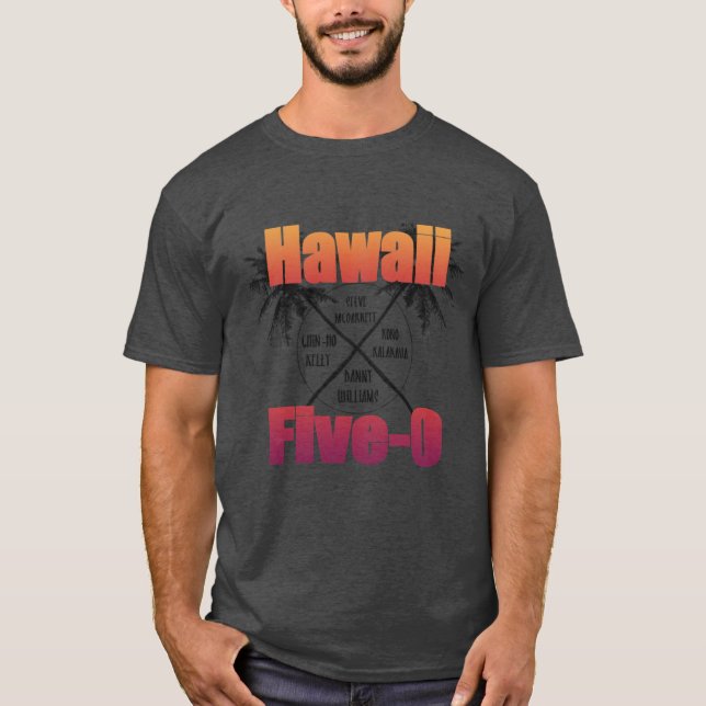 T-shirt Hawaii Cinq0 (Devant)
