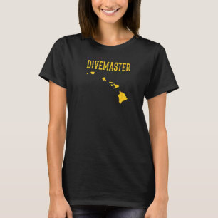 T-shirt Hawaii Divemaster Plongée instructeur Plongée Plon