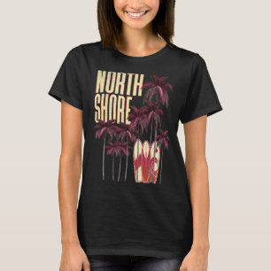 T-shirt Hawaii Hawaii Island North Shore Surfboard Vinta