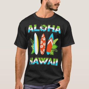 T-shirt Hawaii Hawaiian Beach Aloha Cadeaux de vacances d'