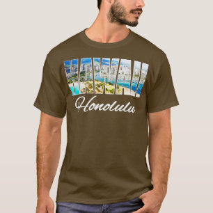 T-shirt Hawaii Honolulu Beach Hawaii Island