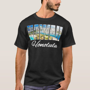 T-shirt Hawaii Honolulu Beach Hawaii Island