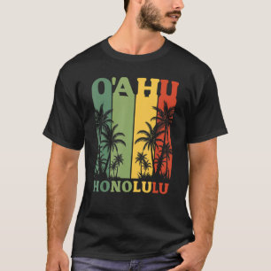 T-shirt Hawaii Island Palms Oahu Honolulu Hawaii