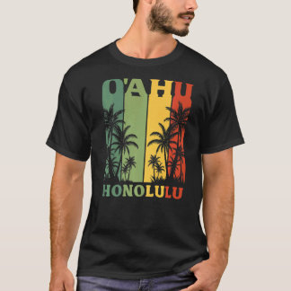T-shirt Hawaii Island Palms Oahu Honolulu Hawaii