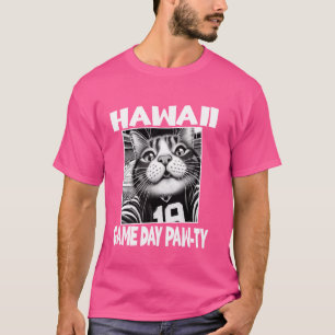 T-shirt Hawaii Jeu Jour Fête Drôle Home État Hawaii