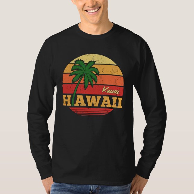 T-shirt HAWAII Kauai Beautiful Vacation Retro Souvenir (Devant)