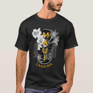 T-shirt Hawaii Lahaina Floral Maui