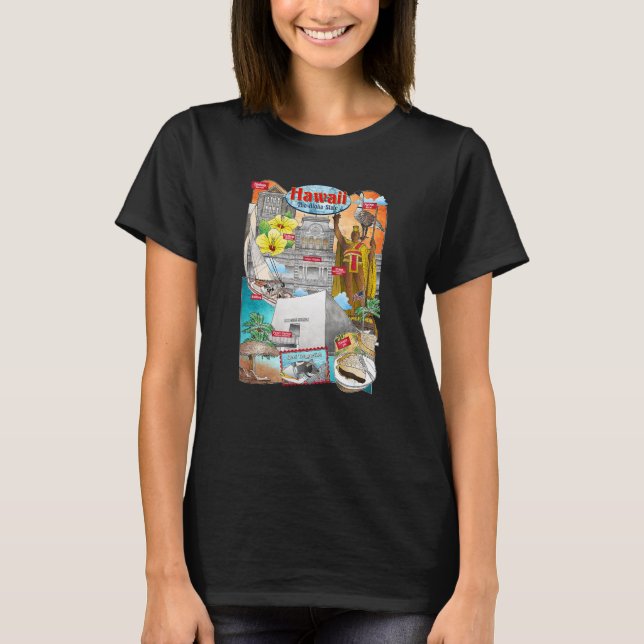 T-shirt Hawaii L'État D'Aloha (Devant)