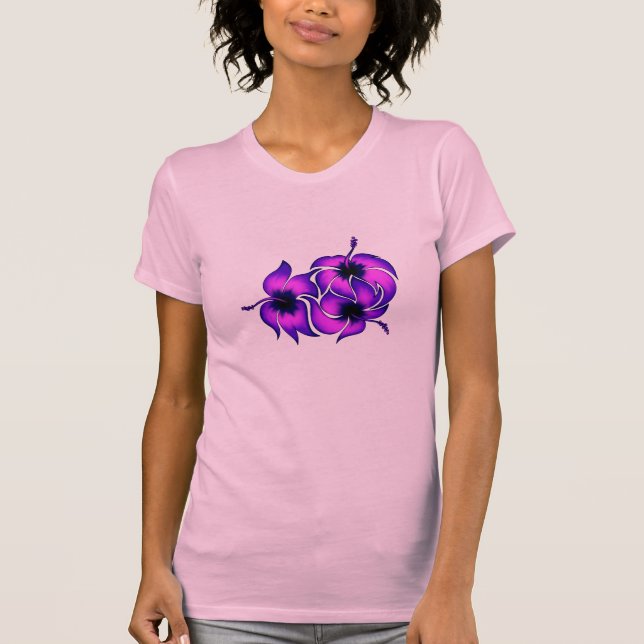 T-shirt Hawaii No Ka Oe Ladies Tee (Devant)