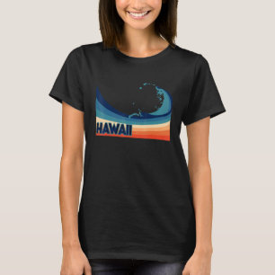 T-shirt Hawaii Retro Surf voile et pêche Hawaiian Vacat