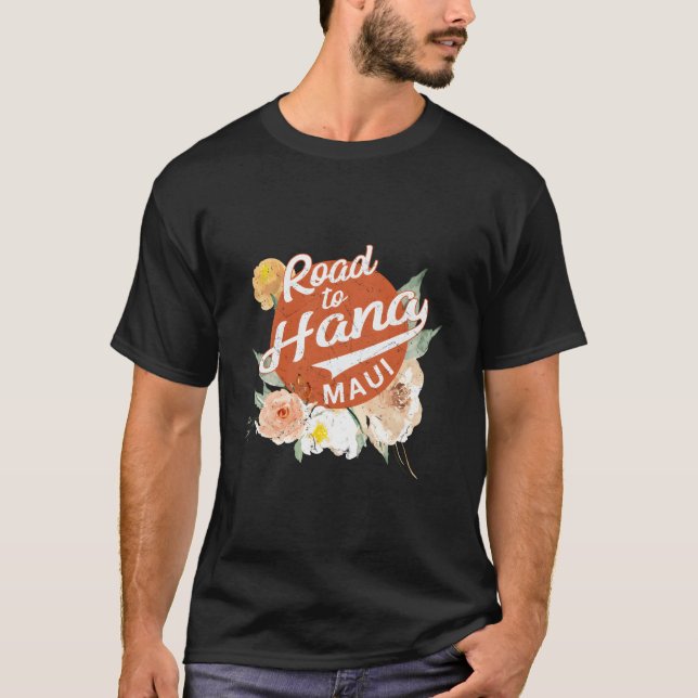 T-shirt Hawaii Road To Hana Maui Hawaiian (Devant)