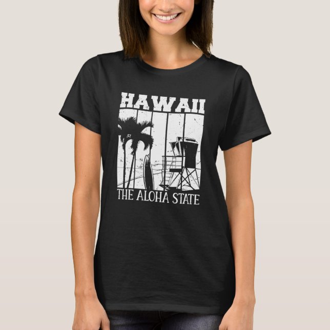 T-shirt Hawaii Summer Holidays Beach Hawaii L'Aloha (Devant)