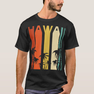 T-shirt Hawaii Surf Beach Vintage Hawaii Maui Island Park