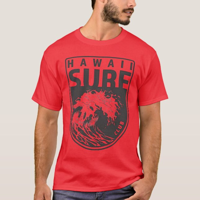 T-shirt Hawaii Surf Club (Devant)