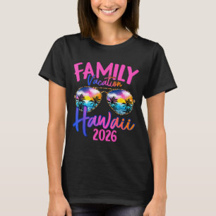 T-shirt Hawaii Vacances Hawaïennes 2026 Souvenir Égale Fa