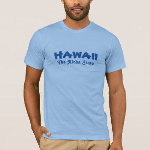 T-shirt HAWAII vêtements de texte personnalisés